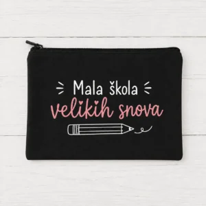 Kozmetička torbica Mala škola velikih snova – slika 2